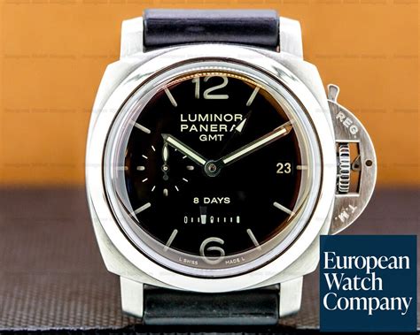 Panerai Pam233 Luminor 1950 8 Days Gmt Ss 37500 European Watch Co