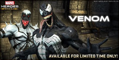 Venom Now Available For Marvel Heroes Omega