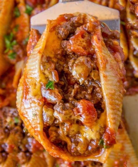 Done In Just 30 Minutes And With Five Ingredients Youll Love These Cheesy Taco Stuffed Shells