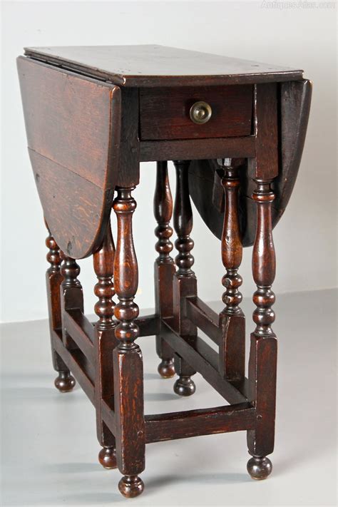 Small 18th Century Oak Gateleg Table Antiques Atlas