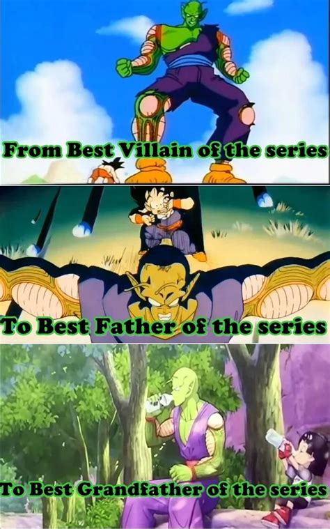 Dragon Ball Z Piccolo The Best Villain Father Grandfather Dbzmemes