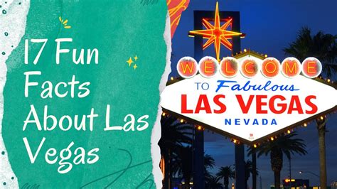 things you never knew about las vegas fun facts to blow your mind youtube