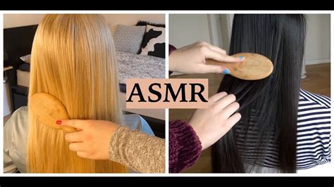 Asmr Hair Brushing Compilation 10 Videos Tingly Hair Playbrushing Sounds No Talking Youtube