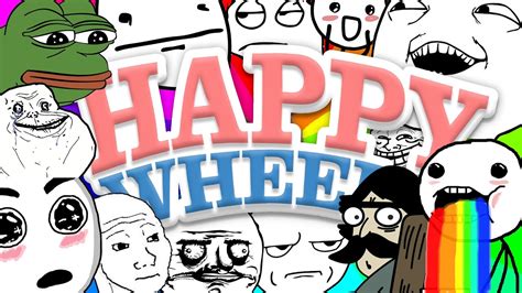 Memes Take Over Happy Wheels Happy Wheels Funny Moments Youtube