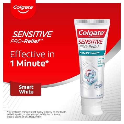 Colgate Sensitive Pro Relief Smart White 110g Watsons Singapore