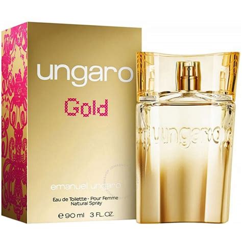 Emanuel Ungaro Ungaro Ladies Ungaro Gold Edt Spray 30 Oz Fragrances