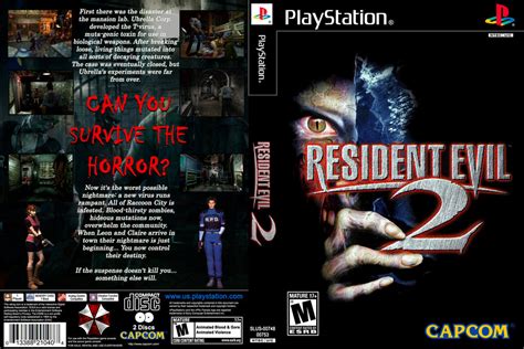 Resident Evil 2 Psx Box Cover By Sidious000 On Deviantart
