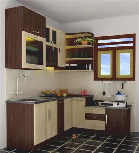 Gambar Desain Interior Dapur Minimalis Sederhana Serat