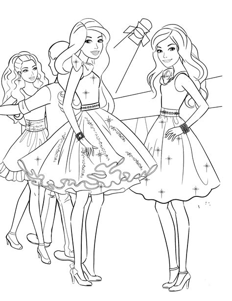 Barbie Dream House Printable Coloring Pages - Coloring Home