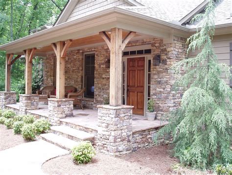 20 Homes With Beautiful Stone Porches
