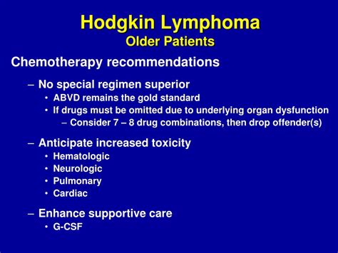 Ppt Management Of Advanced Stage Hodgkin Lymphoma Powerpoint
