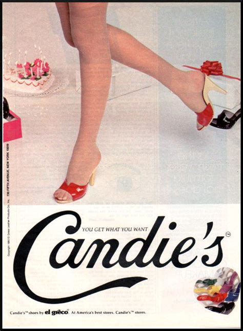 1980 Vintage Ad For Candies Womens Shoes 792 Candies Shoes Vintage