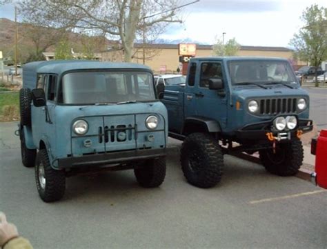 Photo Of The Day A Jeep Forward Control Pickup With Another Jeep