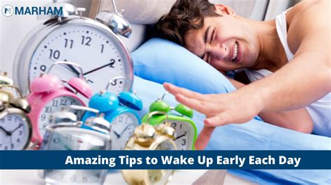 How To Wake Up Early Each Day Here Are 5 Amazing Tips By Experts Marham