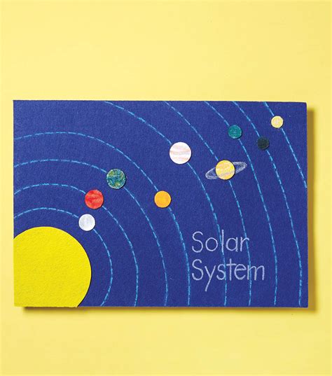 Diy Felt Solar System Solar System Crafts Joann