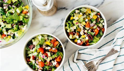Chopped Greek Salad From Cookie Kate