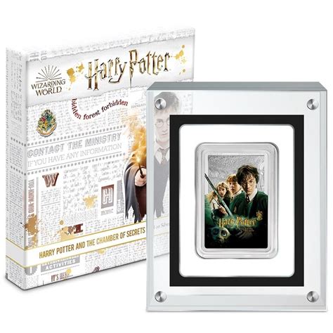 1 Ounce Silver Harry Potter Movie Poster The Chamber Of Secrets Coin