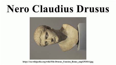 Nero Claudius Drusus Youtube