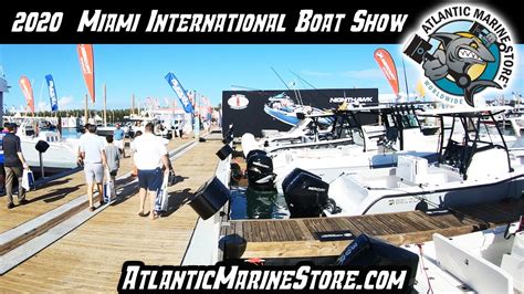 2020 Miami International Boat Show Atlantic Marine Youtube