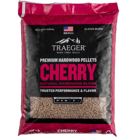 Traeger Cherry Bbq Wood Pellets Northfield Fireplace And Grill