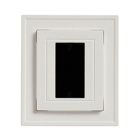 Maybe you would like to learn more about one of these? Cellwood 8.5 in x 7.5 in White Electrical Mounting Block ...