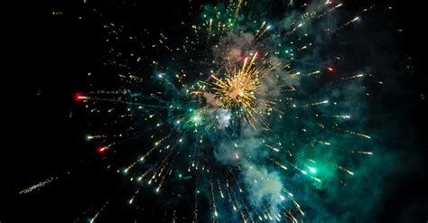 Imagine De Stoc Gratuită Cu Artificii Cer Explozie