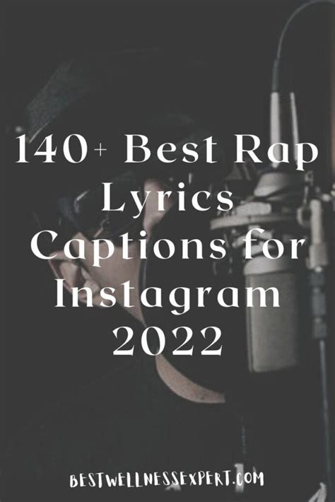 140 Best Rap Lyrics Captions For Instagram 2022 In 2022 Best Rap