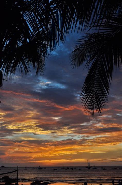 Sunset Tamarindo Costa Rica Samba To The Sea Photography 9 18 Samba