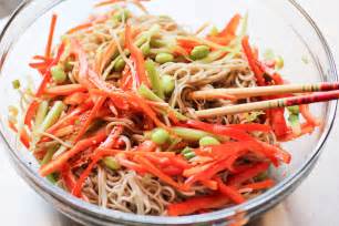 Soba Noodle Salad Recipe Japanese Cooking 101