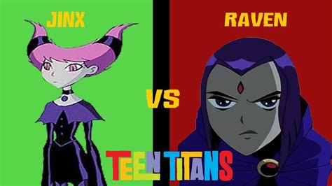 Raven And Jinx From Teen Titans