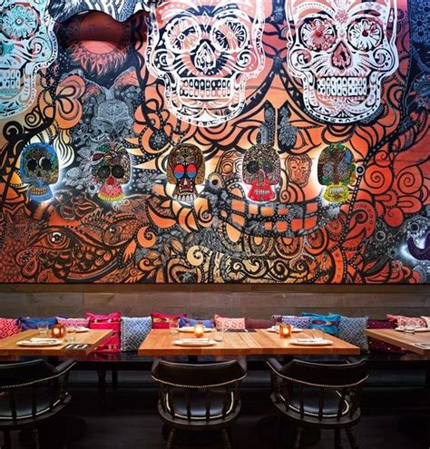 20 Of The Best Wall Murals In Restaurants Around The World Decoración