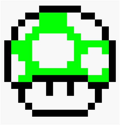 Super Mario Bros Mushroom Pixel Art