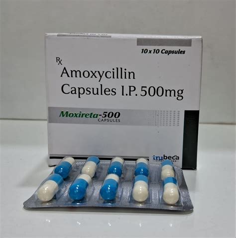 Amoxicillin Capsule Ip 500mg At Rs 800box एमोक्सिसिलिन ट्राईहाइड्रेट