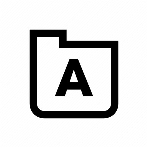 Alphabetized Closed Folder Organize Icon Download On Iconfinder