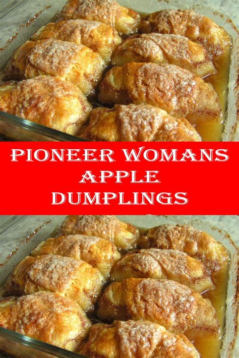 The loaf is wrapped in bacon and baked to perfection, and freezes well for future meals! Pioneer Womans Apple Dumplings | secrets for a recipes art ...
