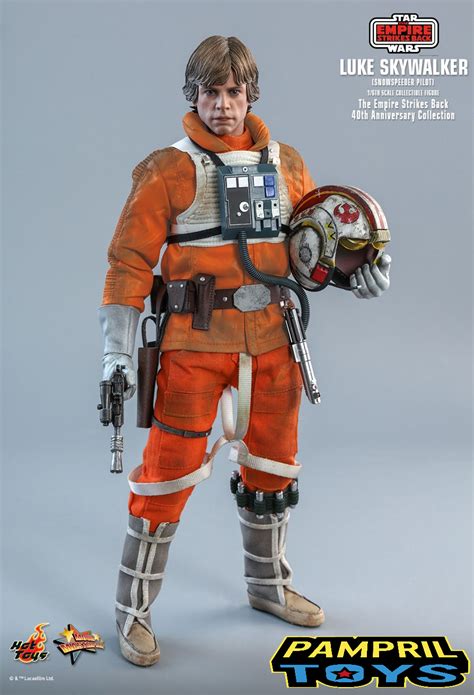 Hot Toys Tms032 Luke Skywalker Snow Speeder Pilot 40th Anniv