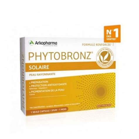 Phytobronz Solaire Capsule Tous Types De Peaux Boîte De 30 3401164989