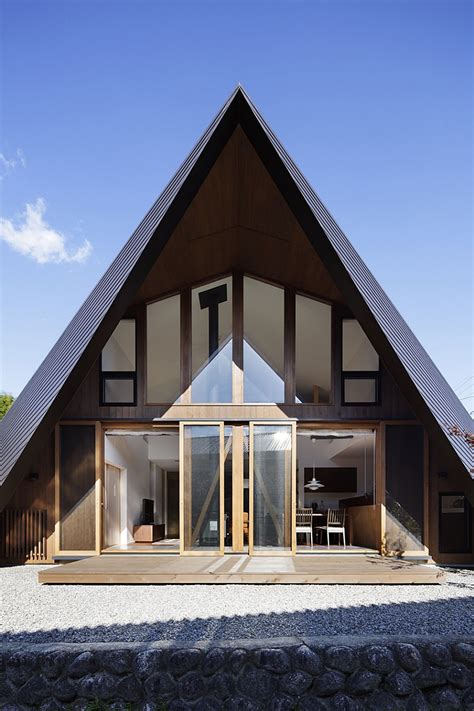 Creative Origami House In Japan Combines A Distinct Silhouette With