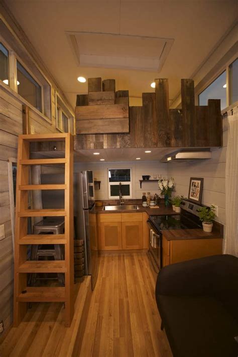 It's always a challenge to design the right #10, but not white cabinets. 27 Clever Tiny House Kitchen Ideas (Photos)