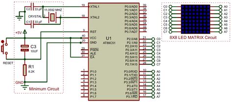 8051 Led Matrix