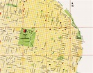 Mapa de la ciudad de Rosario, Argentina, Mercosur