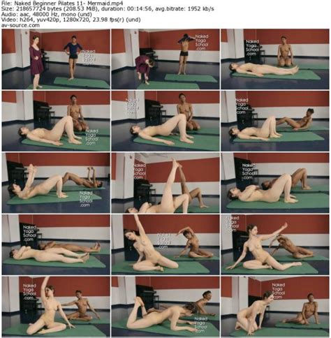 Naked Beginner Pilates Mermaid Av Source Com Siterips Blog