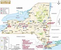 Places to Visit in New York | Map of New York Travel Attractions