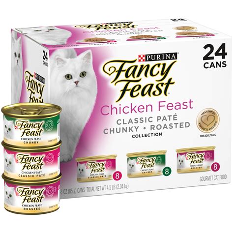 $14.23 with subscribe & save discount. Purina Fancy Feast Chicken Feast Collection Cat Food - (24 ...