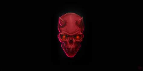 2560x1440 Red Devil Skull 8k 1440p Resolution Hd 4k Wallpapersimages