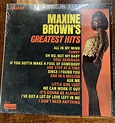 Maxine Brown ~~ Greatest Hits - Soulbase Records