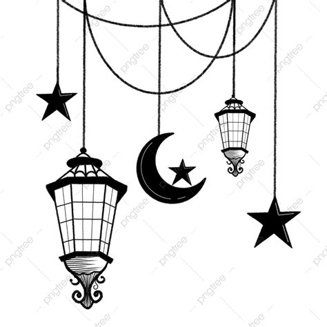 イスラムのシルエットのランタンイラスト画像とpsdフリー素材透過の無料ダウンロード Pngtree