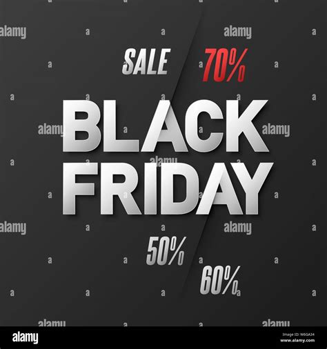 Abstract Vector Black Friday Sale Layout Background For Banner Poster