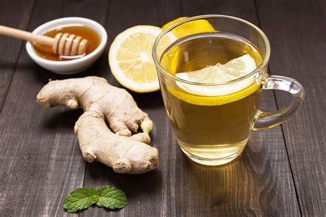 lemon ginger detox tea fittyfoodies