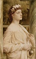 A Vestal Portrait Of Miss Violet Lindsay Painting | Sir Edward John ...